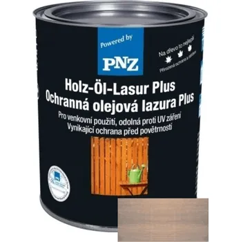 Lak na dřevo PNZ Olejová lazura PLUS basaltblau / čedičová modrá 0,75 l