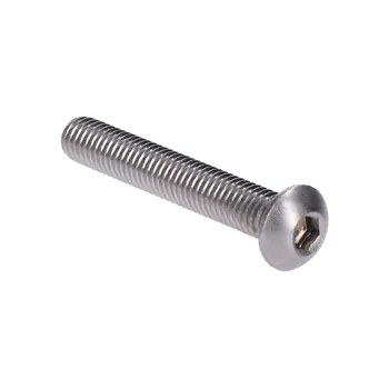 Šroub Nerezový šroub (M10x100mm) půlkulatá hlava, imbus, DIN7380 /AISI304 M8x50 M8/50