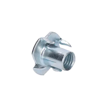 Tesařské kování Narážacia matica M10x17 s vnútorným metrickým závitom, pozink, nábytkárska M12