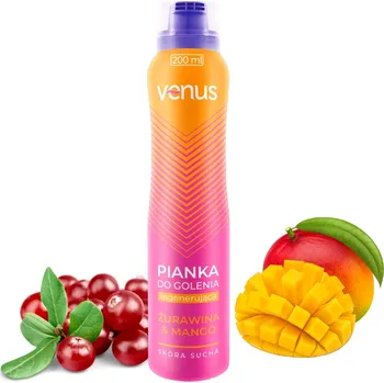 Regenerační pěna na holení Venus pro citlivou pleť Brusinky manga 200 Ml
