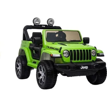Dětské elektrovozidlo LEAN CARS Elektro Jeepu Rubicon 4x4 Zelená
