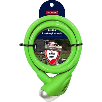 Zámek na kolo Richter Czech RL.561.10x1200.ZEL
