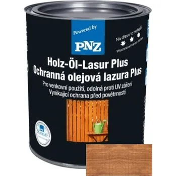 Olej na dřevo PNZ Olejová lazura PLUS nussbaum / vlašský ořech 2,5 l