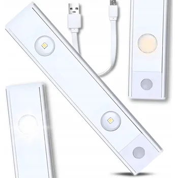 LED osvětlení LED Světlo Pod Linku s Pohybovým Senzorem, Magnetické, 20 cm x2