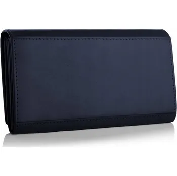 Peněženka Betlewski dámská peněženka z pravé kůže – modrá