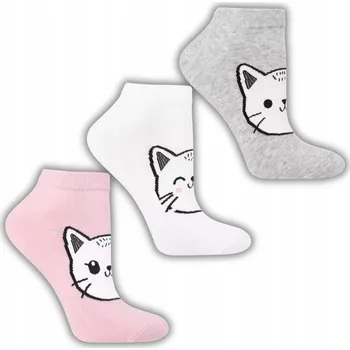 Dámské ponožky Kotníkové Ponožky Moraj zvířecí velikost 35-38