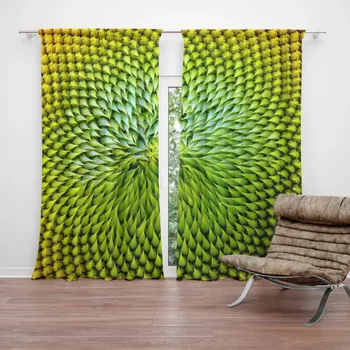 Závěs Sablio Závěs Detailní květ: 2ks 140x250cm