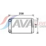 Výměník tepla, vnitřní vytápění AVA OLA6677