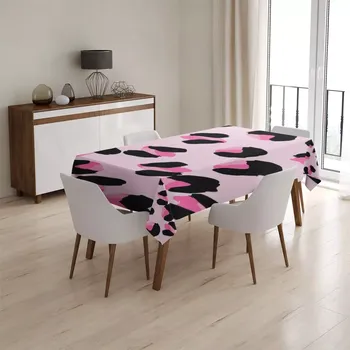 ubrus Sablio Ubrus Růžový gepard - 130x170 cm