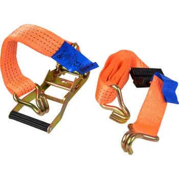 Upínací popruh Upínací pás s ráčnou 4 tuny, 3 m, 50 mm, tříbodový