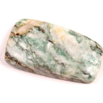 Přírodní kámen Vrtaný kabošon Mariposite č.V153 (35x19x7mm)