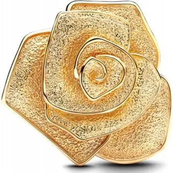 Přívěsek Přívěsek charms korálek zlatý růže pozlacené stříbro 925