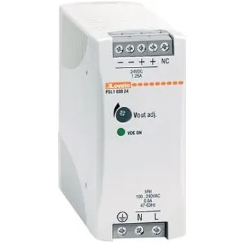 spínaný zdroj Lovato Spínaný Napájecí zdroj na lištu DIN, výstup: 24V dc, 2.5A, vstupní: 240V ac,60W