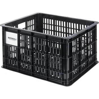 brašna na kolo Prepravka na kolo Basil Crate M MIK cerná, 29,5 l, plast, MIK