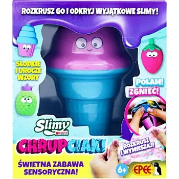 Hračka pro nejmenší EPEE EP09448 Slimy Chrupciaki Led červený