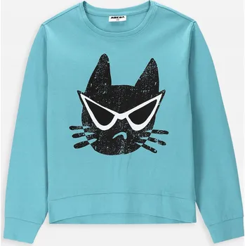 Tričko pro dívku, velikost 116, mátové, dívčí tričko Mokida WM4