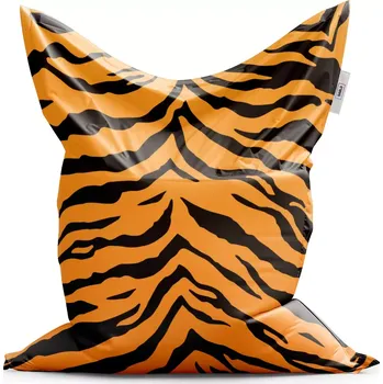 Sedací pytel Sablio Sedací vak Classic Tygří vzor - 150x100 cm