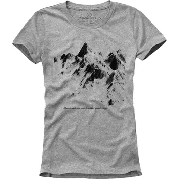 Dámské tričko UNDERWORLD Mountains Velikost: M, Kód produktu: U6574AP
