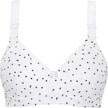 Podprsenka Jiřinka nevyztužená podprsenka bez kostic 5634C 100C bílá