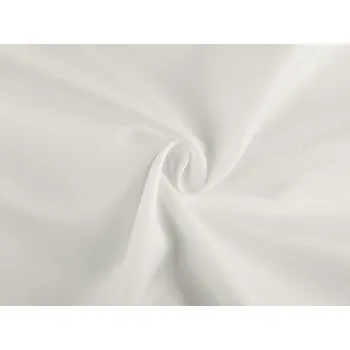 Ubrusovina v keprové vazbě METRÁŽ - 11 krémová nejsvět.