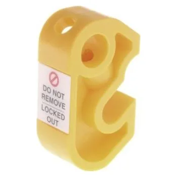 Visací zámek Izolační zámek MCB 3 zámky 6mm petlice, PP 7 (Depth)mm bod uchycení