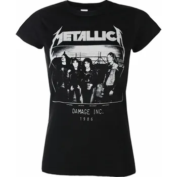 Dámské tričko Tričko metal dámské Metallica - Master of Puppets Photo Damage Inc. Tour - ROCK OFF - RTMTLGSBDAM METTS32LB - M