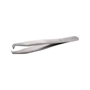 Péče o řasy a obočí Pinzeta, celková délka: 115 mm Ne, Uhlíková ocel Úhlové špička , číslo modelu: 15AFW.C.0 Ne ideal-tek