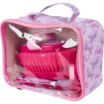 Taška na čištění + sada kartáčů Blossom HKM pink