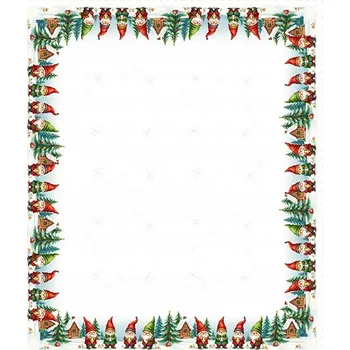 ubrus Vánoční ubrus Skřítci 75x75