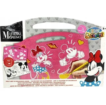 omalovánky Filcová omalovánka - Minnie Mouse.