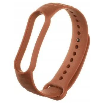 Řemínek na hodinky Řemínek řemínek pro Xiaomi Mi Band 5, hnědý