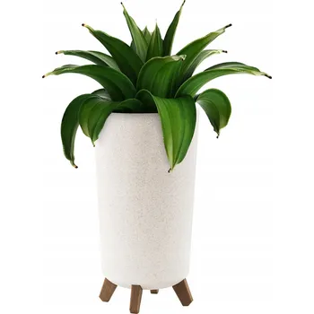 Květináč Květináč plast bílý Prosperplast 24 cm x 24 x 44,5 cm