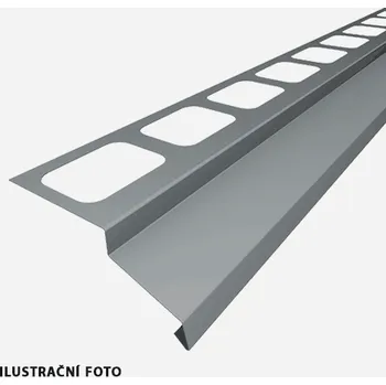 Stavební profil Den Braven Balkónový profil, 2 m Barva: Bílá, Varianta: Balkónový profil, 2 m, RAL 9010, bílý, rozměry: délka 2 m