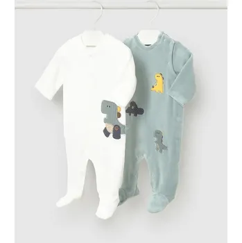 Kojenecký overall Kojenecké dupačky Mayoral Newborn 2-pack 2719 2719.1H.Newborn.9BYA béžová 01X, vel. 86