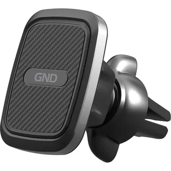 Držák na mobil GND magnetický - černý/ stříbrný