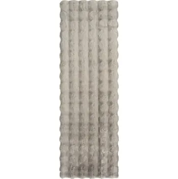 Koberec Koberec Shaggy SoleVito Romance Bubble světle hnědý 50x150 cm