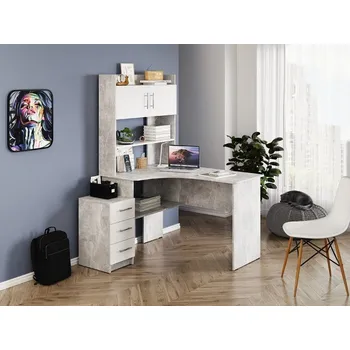 Psací stůl nabyteo Rohový psací stůl FORVARD Barva: wenge