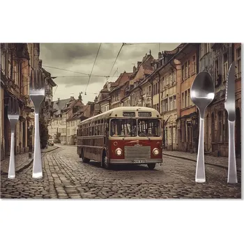 prostírání Sablio Prostírání Historický autobus: 40x30cm