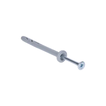 Hmoždinka Hmoždinka natĺkacia 6x40 s hríbovým límcem a vrutem 3.9x45 se zápustní hlavou 6x40 6 3,9x45