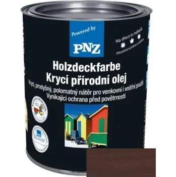 Olej na dřevo PNZ Krycí přírodní olej dunkelbraun / tmavě hnědá 2,5 l