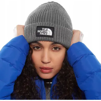 Čepice The North Face zimní čepice beanie šedá, univerzální velikost