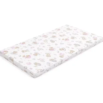 Dětská pěnová matrace New Baby Standard 120 × 60 × 6 cm koala růžová
