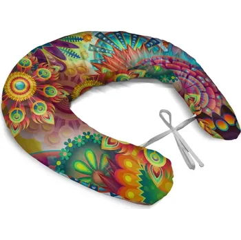 Polštář Sablio Těhotenský polštář Barevné obrazce