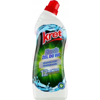 WC čistič Čistič WC Kret gel Classic 750ml