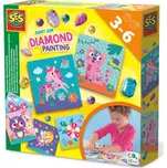 SES Malování a tvoření - diamantová zvířátka