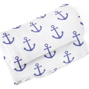 deka Sablio Deka Modré kotvy - 150x120 cm