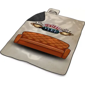 deka Sablio Plážová deka Seriál přátelé CENTRAL PERK Gauč: 200x140 cm