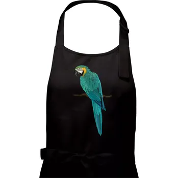 Kuchyňská zástěra Ara - Pánská zástěra na vaření - Univerzální velikost ( Černá )