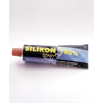 stavební silikon UNIVERZÁLNÍ SILIKON ŠEDÝ ELASTICKÝ PROMBUD 60 Ml