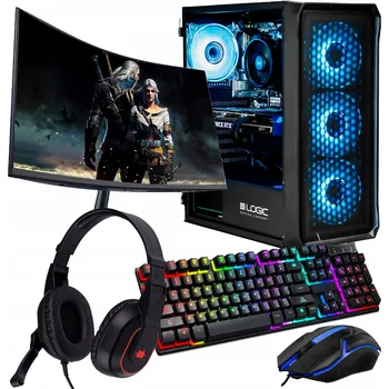 Stolní počítač Počítač s MONITOREM Ryzen 7 7700 RTX 5070 32GB/1TB WIN11